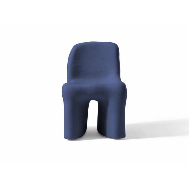 Blue Dalila Armless Outdoor Chairs by Gaetano Pesce for Cassina, Set of 2 For Sale - Image 6 of 18