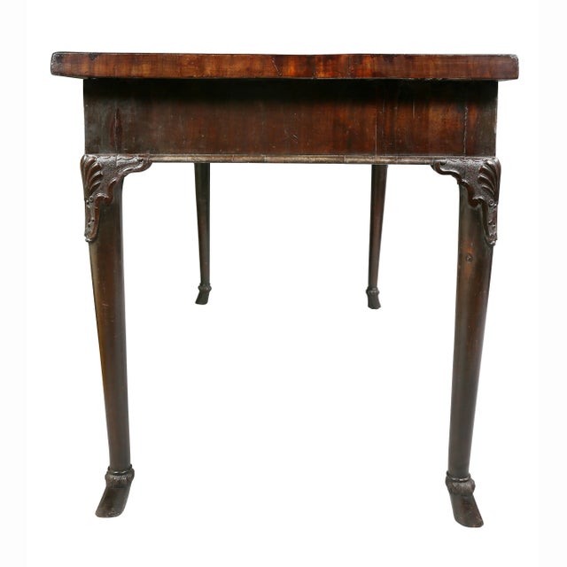 Georgian Mahogany Serving Table, Possibly Irish For Sale - Image 10 of 12