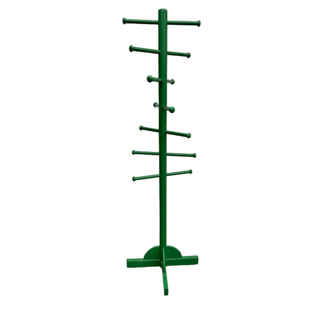 Wooden Coat Hanger attributed to Ettore Sottsass, 1960s For Sale - Image 15 of 15