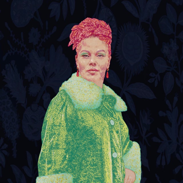 Joanne by Steve Moors 18"x36"" Ready to Hang For Sale - Image 10 of 11