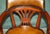 2000 - 2009 Vintage Brown Leather Captains Directors Chair For Sale - Image 5 of 18