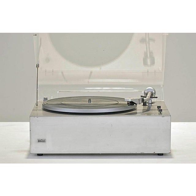 Dieter Rams Record Player by Dieter Rams for Braun Ag, Germany, 1967 For Sale - Image 4 of 15