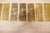 Large Vintage Art Deco Brass Door Finger Plates, 1920, Set of 12 For Sale - Image 3 of 5