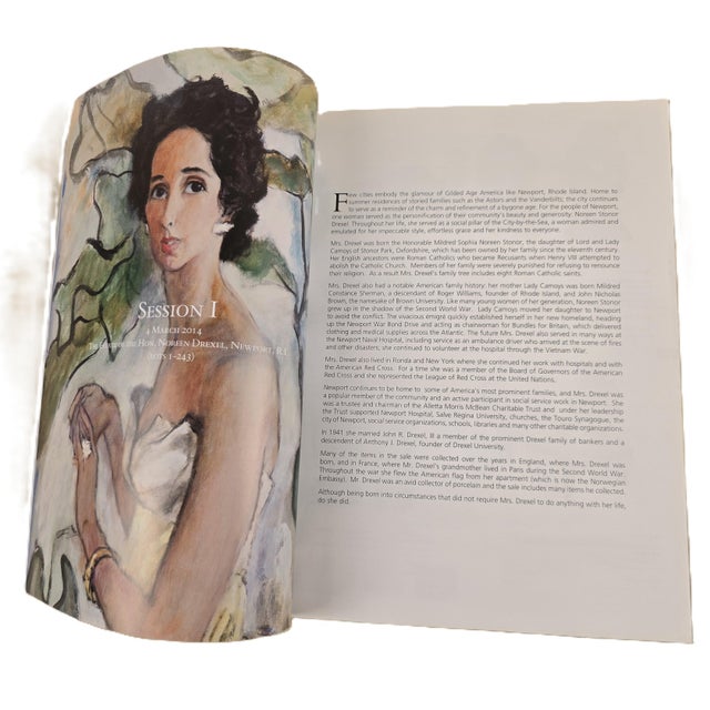 Christie's Auction Catalogue: Two Distinguished American Collections: The Estate of the Hon Noreen Drexel, Newport, R.I....