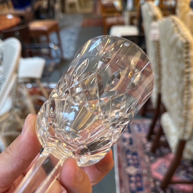 Waterford Lismore Crystal Goblets, Set of Eight For Sale - Image 11 of 11