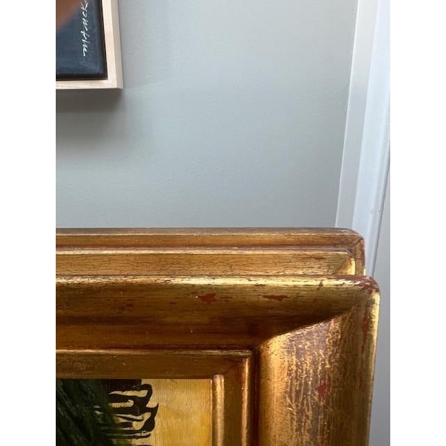 Traditional 1960s Gold Art Frame For Sale - Image 3 of 6