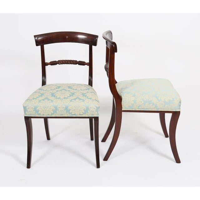 Wood Antique Regency Scottish Dining Chairs, 1820, Set of 8 For Sale - Image 7 of 18