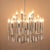 Mid-Century Modern Brutalist 25-Light Chandelier in Chrome by Gaetano Sciolari, Italy, 1960s For Sale - Image 3 of 12