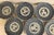 Late 19th Century Antique Blue and White Plates - Set of 11 - Scalloped Edge - 8.25" Round - End Edo or Beginning Meiji Period For Sale - Image 5 of 18