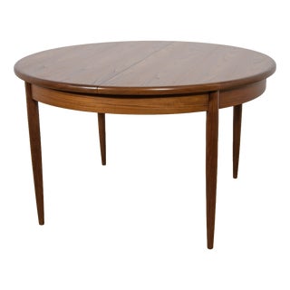 Mid-Century Round Teak Fresco Dining Table from G-Plan, United Kingdom, 1960s For Sale