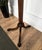 Brown Italian Wooden Lyre Shaped Adjustable Floor Book Stand, 1980s For Sale - Image 8 of 9
