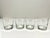 Traditional Monogrammed “G” Low Ball Rocks Glasses Set of 4 For Sale - Image 3 of 3
