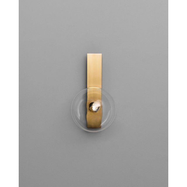 Gold Oslo Single Sconce For Sale - Image 8 of 12