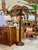 Vintage Rattan Palm Tree Floor Lamp With Three Coconut Lights For Sale - Image 12 of 12