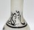 Glass Bohemian Enameled Glass Hookah Base Vase With Arabic Script For Sale - Image 7 of 12