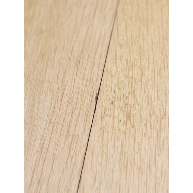 Danish Extendable Round Dining Table in Oak, 1960s For Sale - Image 12 of 18