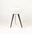 Midcentury amazing tripod table lamp in teak, opaline glass and brass in the style of Stilnovo. Made in Italy in the...