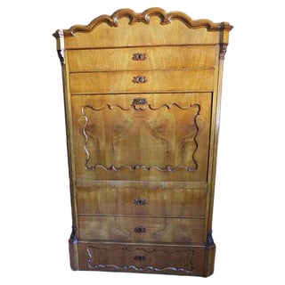 Antique Biedermeier Secretaire For Sale