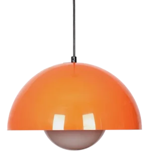 Space Age Flower Pot Ceiling Lamp, 1960s