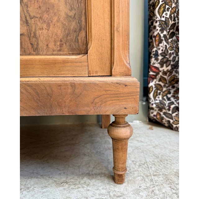 Small Walnut Veneer Buffet For Sale - Image 3 of 16