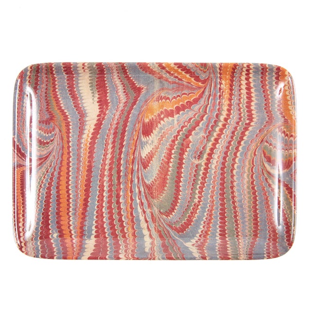 Antique Wallpaper Valet Trays, Set of 6 For Sale - Image 9 of 11