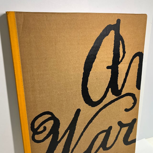 1988 Pre-Pop Warhol by Jesse Kornbluth. Panache Press at Random House. Stated first edition. Folio; corrugated illustrated...