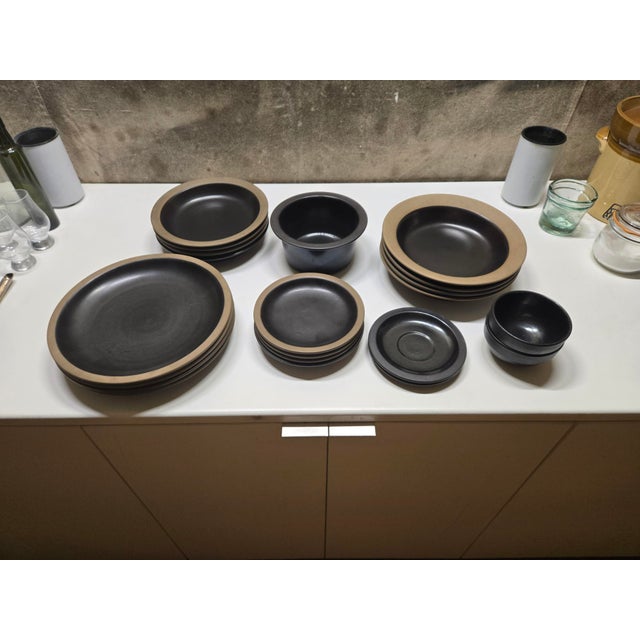 Edith and Brian Heath introduced their Rim collection of ceramic tableware in 1960. The collection was named for the...