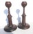 Arts & Crafts English Arts and Crafts Oak Candlesticks- A Pair of 2 For Sale - Image 3 of 10