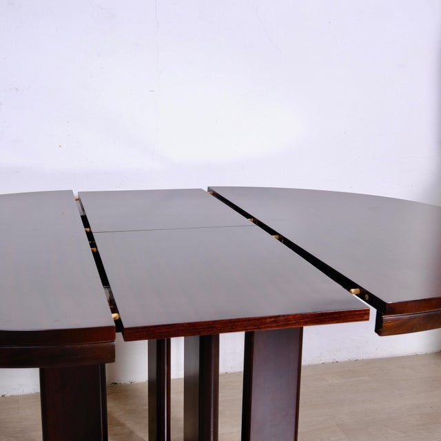 Extendable Round Dining Table, 1970s For Sale - Image 14 of 18