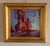 Contemporary Courthouse by Jeff Slemons | Soft Pastel on Sanded Paper Red rock formations under a blue sky. For Sale - Image 3 of 4