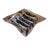 7" African Tribal Motif Fused Glass Decorative Square Dish For Sale - Image 4 of 7