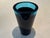 This postmodern vase by world famous Japanese glassware designer Soichiro Sasakura features the sleek, tapered shape,...