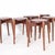 Wood Vintage Japanese Stools, 1980s, Set of 6 For Sale - Image 7 of 16