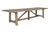 Transitional Late 20th Century Chinese Oak Dining Table For Sale - Image 3 of 8