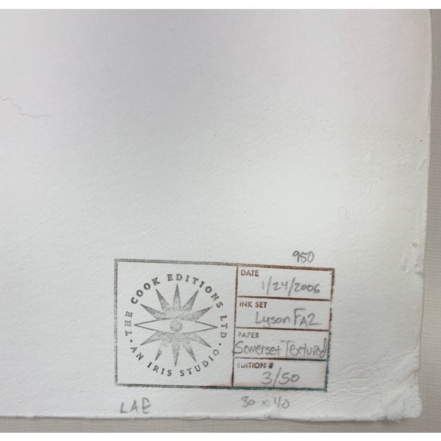 2006, X Marks One Spot 3, Iris Giclee, Artist Ursula Brenner For Sale - Image 11 of 11