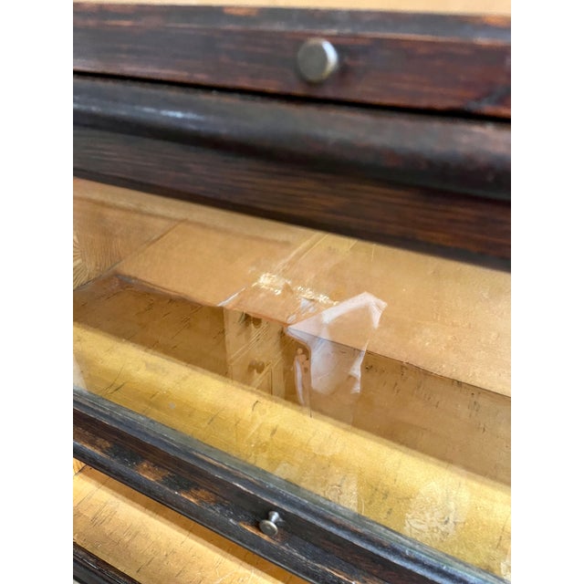 Early 20th Century Antique Oak Five Stack Macey's Barrister Bookcase W/Drawer For Sale - Image 5 of 8