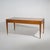 Vintage Walnut Desk with Brass Details, 1950s For Sale - Image 6 of 15