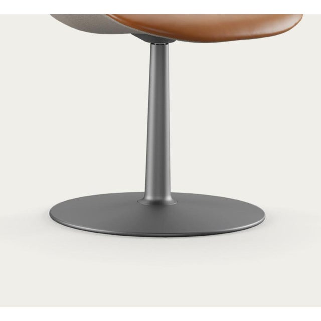 Animal Skin Salto and Sigsgaard Council Family Salon Chair by Kasper Salto For Sale - Image 7 of 13