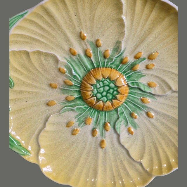 Carlton Ware Vintage Carlton Ware Yellow Buttercup Australian Design Made in England Dish For Sale - Image 4 of 6