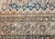 French Country Antique Persian Malayer Gallery Rug, Hand-Knotted Wool, Geometric Pattern, 7x15, Blue & Ivory For Sale - Image 3 of 18