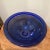 Late 20th Century Cobalt Blue Translucent Bowl For Sale - Image 12 of 13