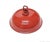Fabulous Italian Tole Vintage Red Faux Bamboo Pagoda With Brass Bells Chandelier ~ Rewired ~ Restored ~ Rejuvenated For Sale - Image 12 of 12