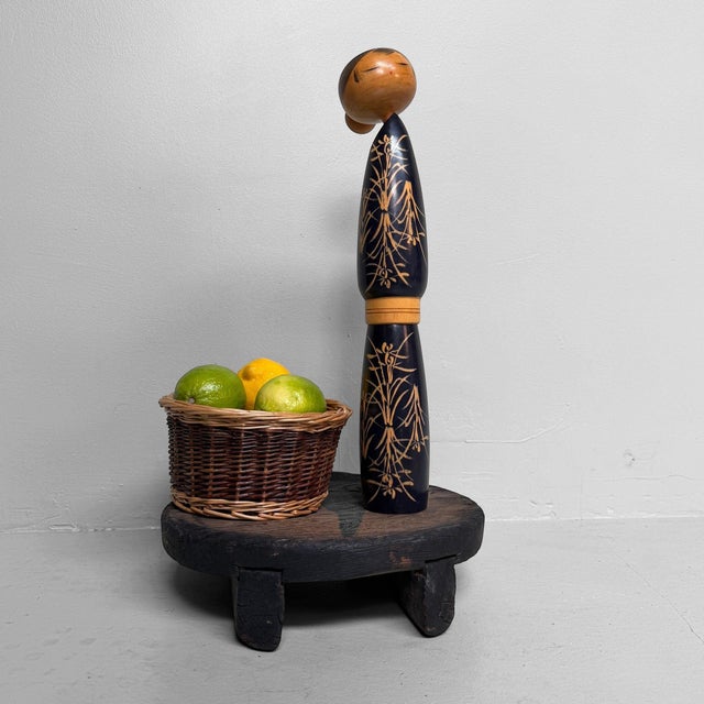 Sato Suigai, Sōsaku Kokeshi Semishigure, 1970s, Wood For Sale - Image 10 of 13