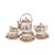 Japanese Porcelain Kutani Tea Service, 19th Century, Set of 23 For Sale - Image 6 of 6