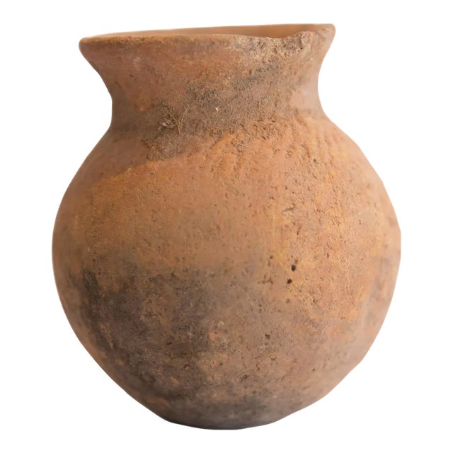 Antique African Terracotta Vase For Sale