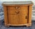 Brown Mid-Century Chest of Drawers in Oak with Drawers, a Door and Tinted Glass Pane, 1950s For Sale - Image 8 of 8