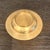 Pair of Vintage Etched Solid Brass Ashtrays From India, 6.25” Dia. For Sale - Image 4 of 8