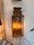 Large Gilded Wall Sconce W/ Glass For Sale - Image 4 of 4
