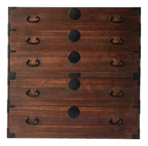 Japanese Tansu Drawers Cabinet, 1890s