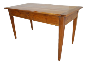 Antique Biedermeier Empire Table in Cherrywood, 1800s